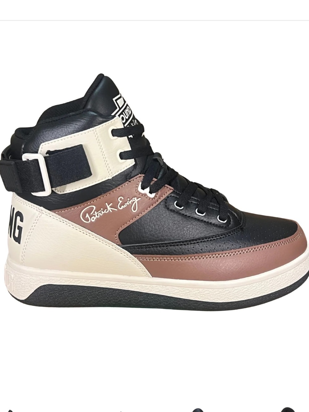 Rebound By Patrick Ewing 33 Orion Strap Brown Sand Men’s size 8.5